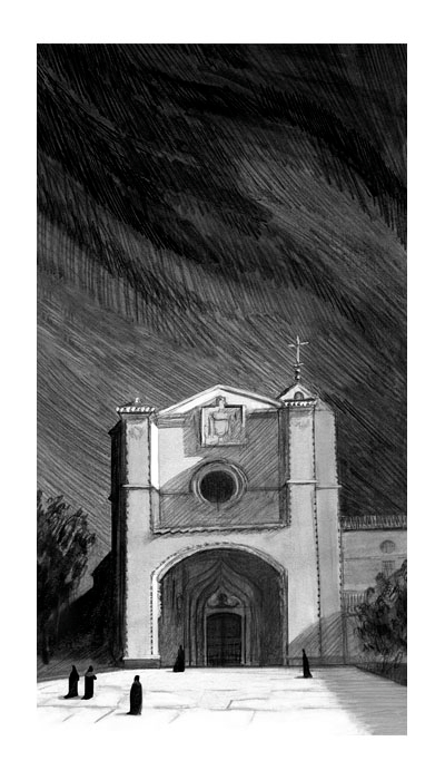 Иллюстрация к историческому роману Андрея Семина "Амадо"