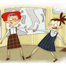 "А у нас в пятом "Д"