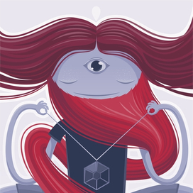 Медитирующий бородач