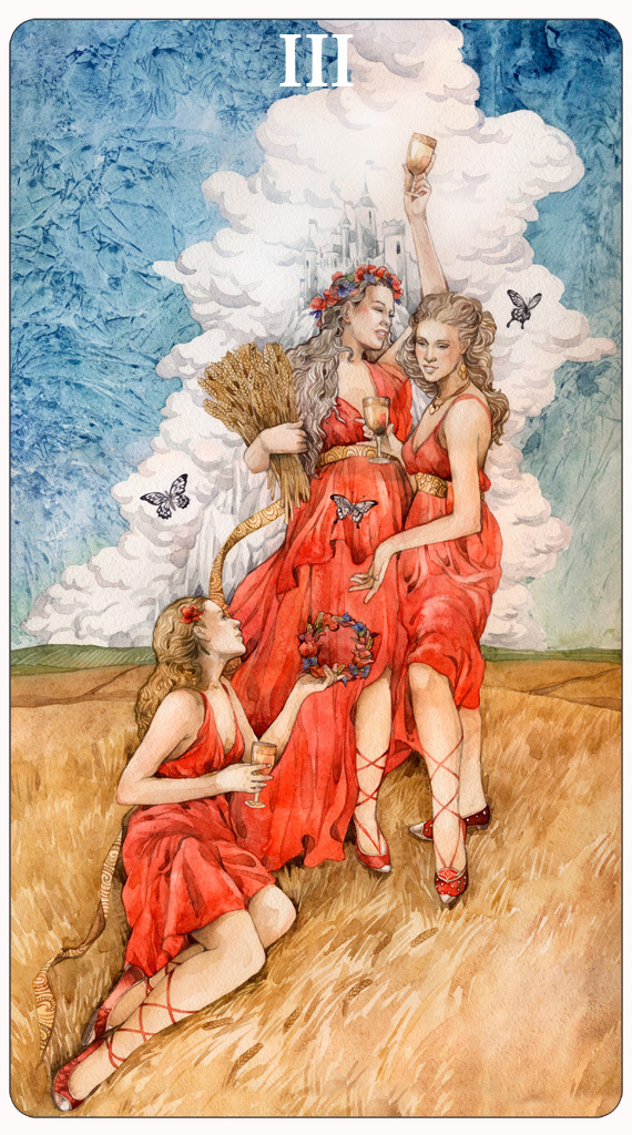 - Тройка Чаш -