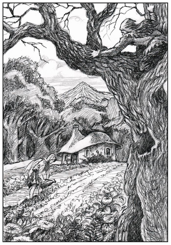 Иллюстрация к сказке "Слёзы фей"