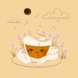 Бренд-персонаж для кофейни