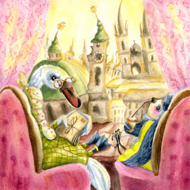 В гостях у Мартина. Прага