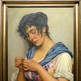 Копия с репродукции Эжен Де Блаас