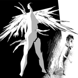 Из серии "Страшный сон" лист 4