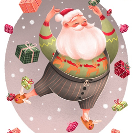 Открытка к Новому Году 