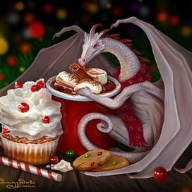 Новогодний дракончик 