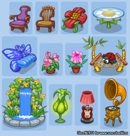 объекты в игру