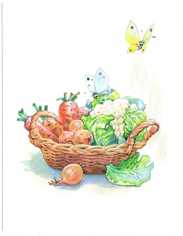 Всё помоем и почистим.