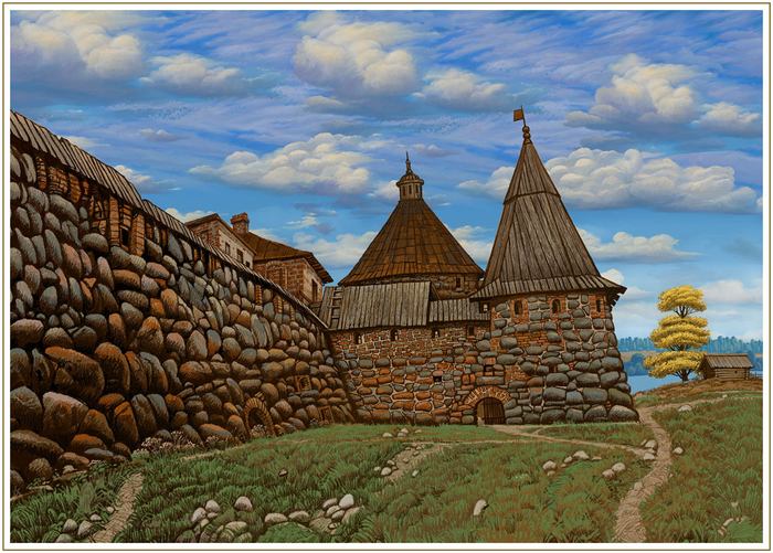 Соловки-Поваренные ворота /серия работ/