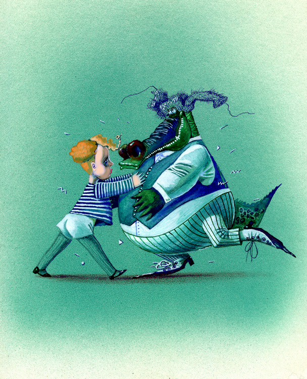 К Крокодилу- хэпи энд, вечная дружба.