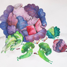 Бабушка и внуки 