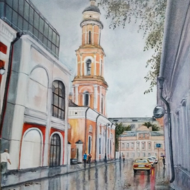 Москва.Малый Толмачевский переулок.