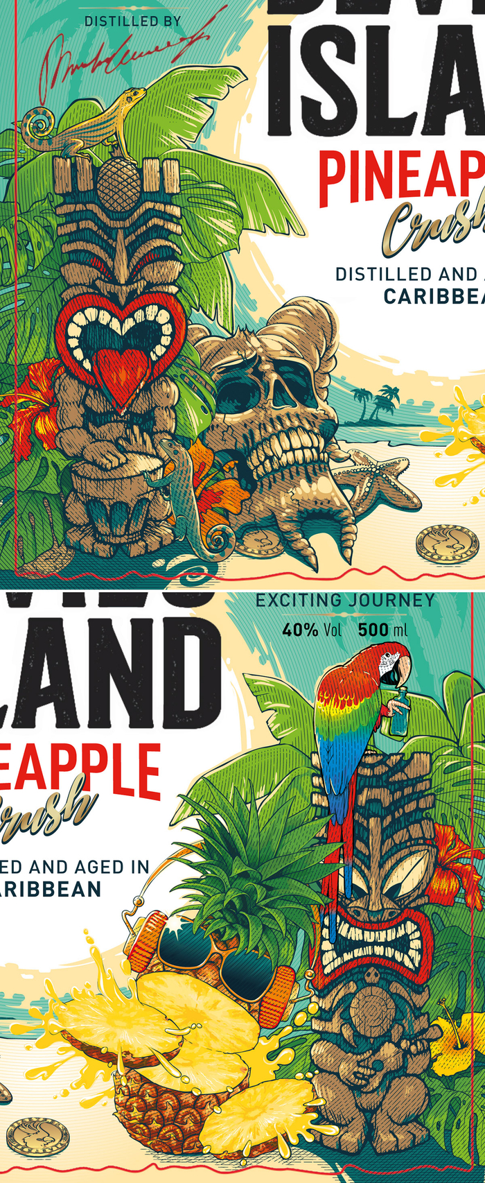 Эскиз этикетки