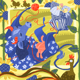 Буренка по прозвищу Мурка