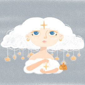 Облачная девочка