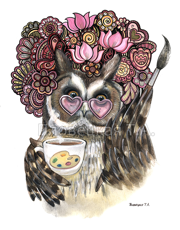 Творческая сова