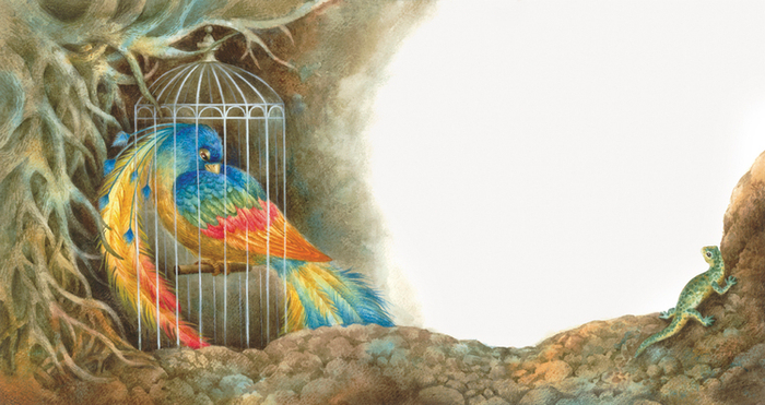 "За птицей радости" Сказка