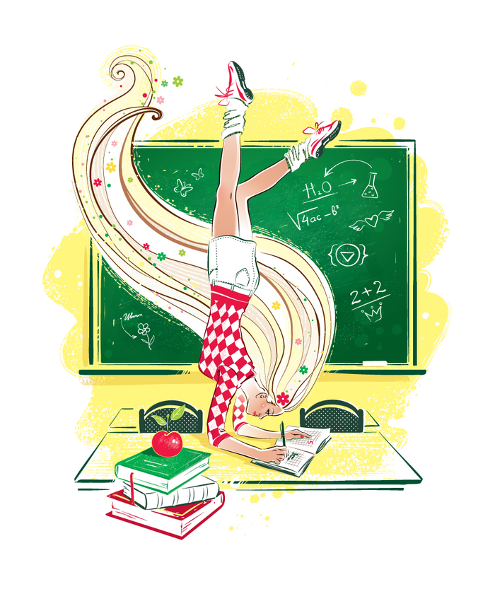 Серия Йога  / Студентка