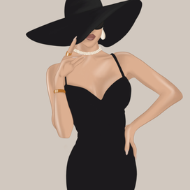 Lady In black