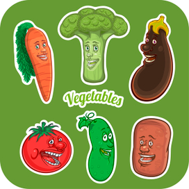 Забавные овощи