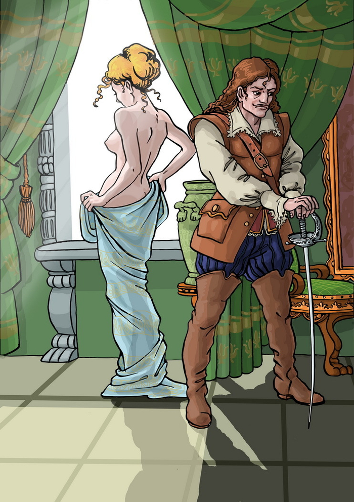 на страже....