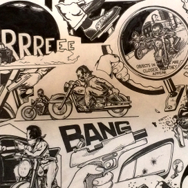 Раскадровка комикса Lefty Joe