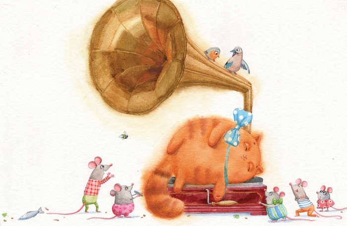 про кошку Вьюшку