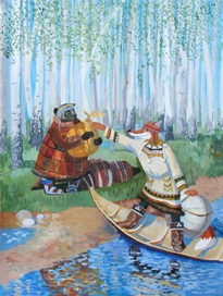 "Росомаха и лисица"