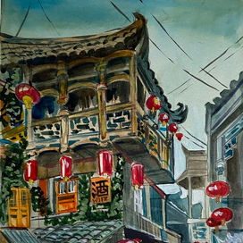 Японские улочки