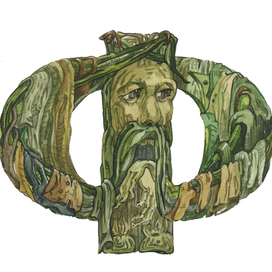 Ф шрифт "Чипполино"