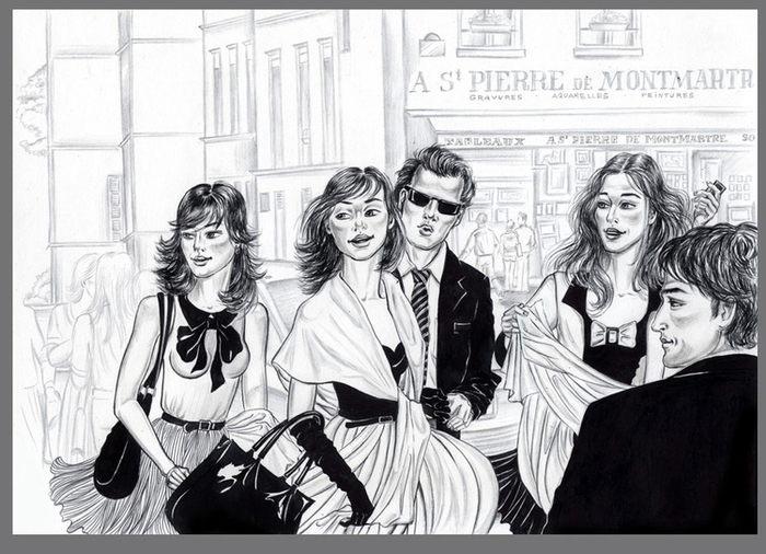 Монмартр. Cвадьба