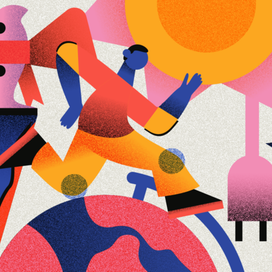 Абстрактная иллюстрация 