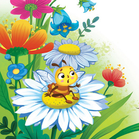 Приключения маленькой пчелки