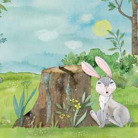 Заяц, длинные уши