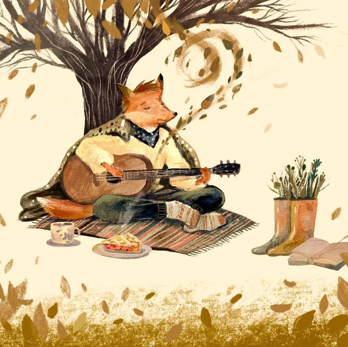 Лис осенний