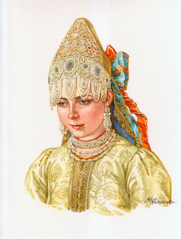 Жемчужны серьги,перламутровы очелья