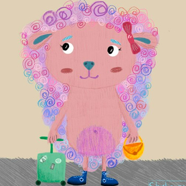 Овечка собирается путешествовать 