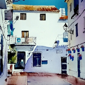 ,,Улочка Марбельи,,