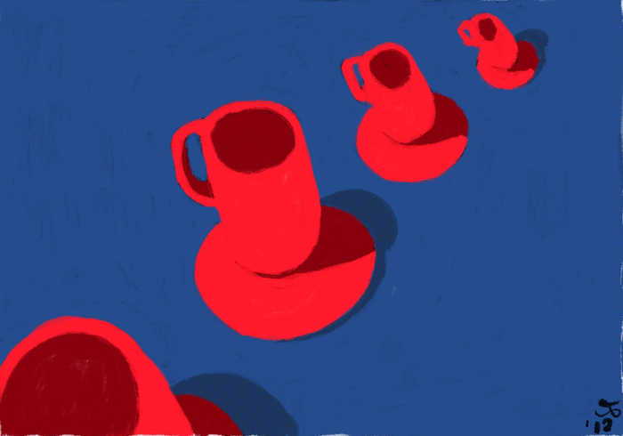 Четыре чашки