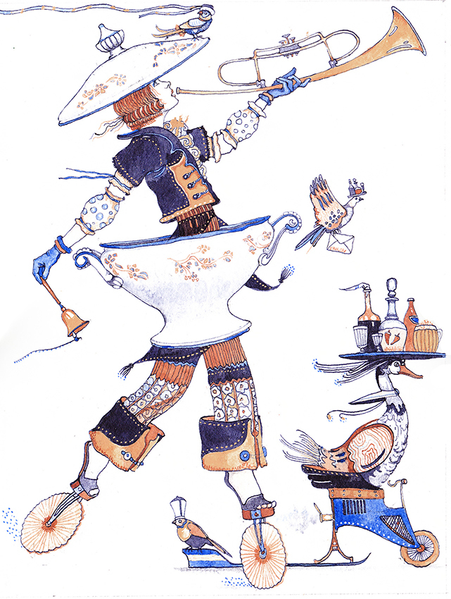 Супница.Из серии сбежавшие предметы