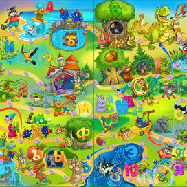 игра  с наклейками