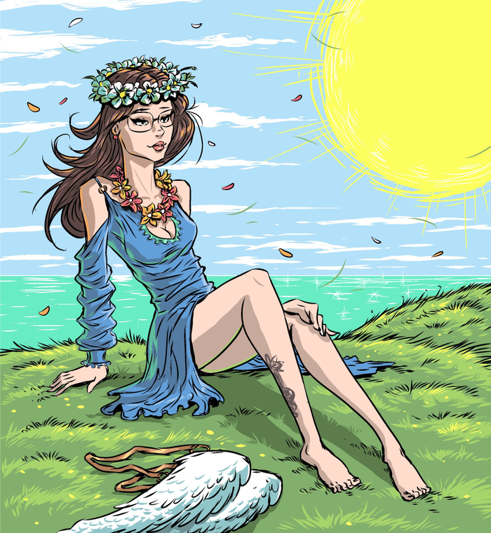 Ангельская тян