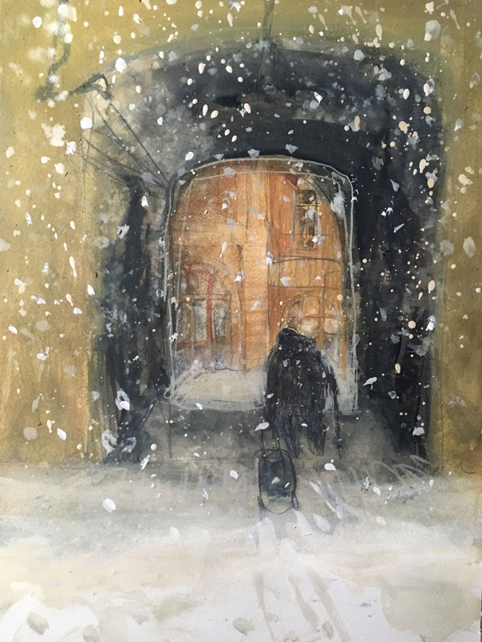 Двор на Конюшенной. Метель. III