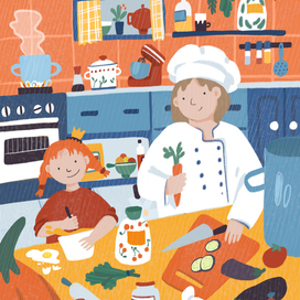 Принцесса готовит