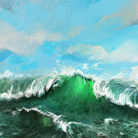 "Sea" Procreate