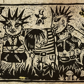 Немецкие панки помогают художнику Коле Константинову/Кто главный