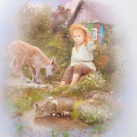 После дождика в жару