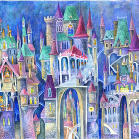 Декорация к "Снежной королеве"