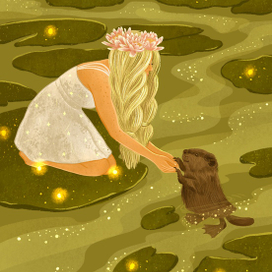 Девушка июля